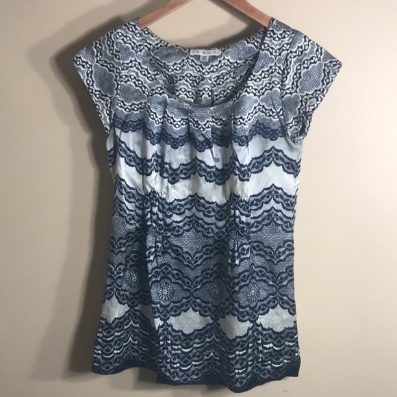 CAbi Tops - Cabi short sleeve silk blouse